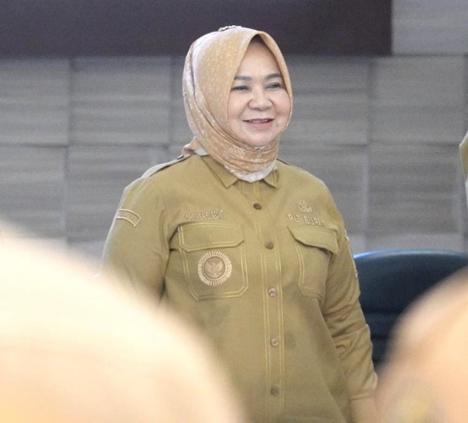 Pelaksana Tugas (Plt) Bupati Langkat Tiorita Br Surbakti