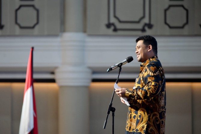 Gubernur Sumatera Utara (Sumut) Muhammad Bobby Afif Nasution