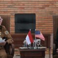 Gubernur Sumut Surya saat menerima kunjungan Konsul Amerika Serikat untuk Sumatera Lisa Podolny