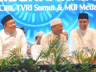 Rico Waas Beberkan PR Besar Medan di Hadapan Ribuan Jamaah Maulid Nabi