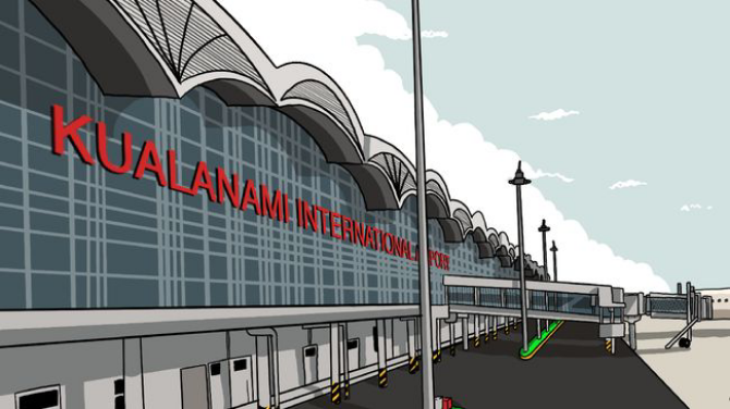 Bandara Internasional Kualanamu (KNO) Deli Serdang, Sumatera Utara
