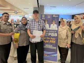 Pojok Pajak Bapenda Medan Raup Rp2,53 Miliar dari PBB