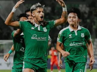 Javi Hattrick! PSMS Medan Bantai Persikad 4-0, Rebut Puncak Klasemen Championship