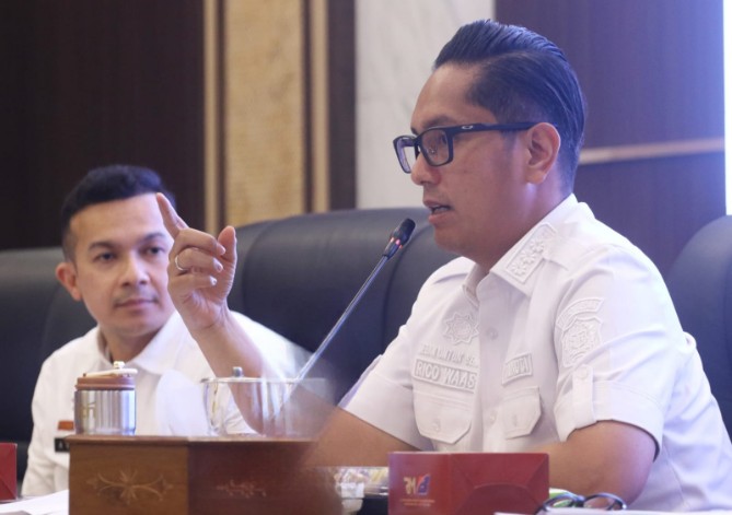 Wali Kota Medan Rico Tri Putra Bayu Waas