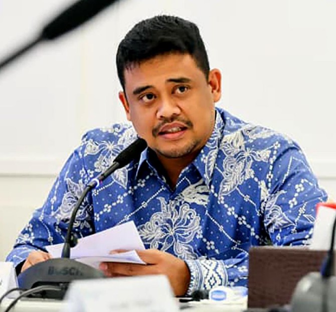 Gubernur Sumatera Utara Muhammad Bobby Afif Nasution