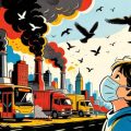 Kabut Asap Kepung Medan, ISPU Pinang Baris Tembus 136, Dewan Minta Mitigasi Diperkuat