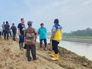 Tanggul Paya Bunder Langkat Segera Diperbaiki, Turap Beton Disiapkan