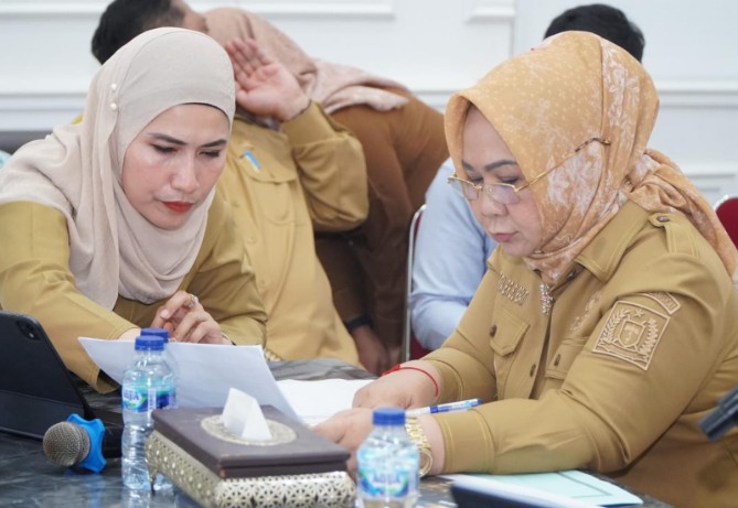 Pelaksana Tugas (Plt.) Bupati Langkat, Tiorita Br. Surbakti, memasang tenggat 25 Desember 2026 bagi organisasi perangkat daerah (OPD) dan kecamatan penerima Tambahan Transfer ke Daerah (TKD) Tahun Anggaran 2026 untuk menuntaskan target kegiatan.