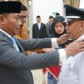 Wakil Bupati Deli Serdang, Lom Lom Suwondo, melantik 54 pejabat di lingkungan Pemerintah Kabupaten (Pemkab) Deli Serdang, Kamis (22/10/2026).