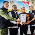 Pemerintah Kabupaten Deli Serdang, Polrestabes Medan, TNI, dan masyarakat mendeklarasikan perlawanan terhadap penyalahgunaan dan peredaran narkoba di kawasan Jermal, Desa Amplas, Kecamatan Percut Sei Tuan, Rabu (28/10/2026).