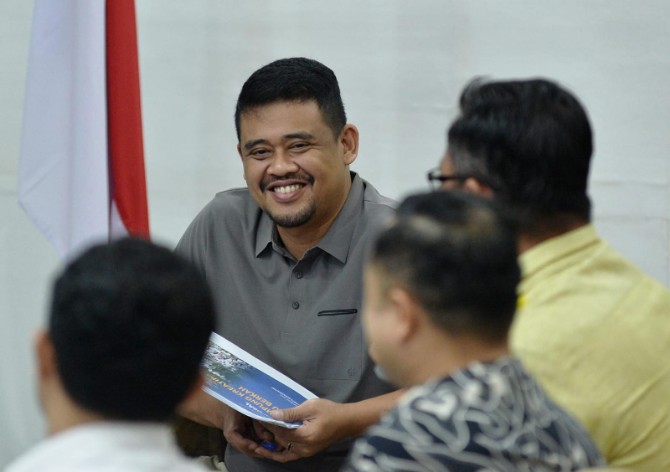 Gubernur Sumatera Utara Muhammad Bobby Afif Nasution
